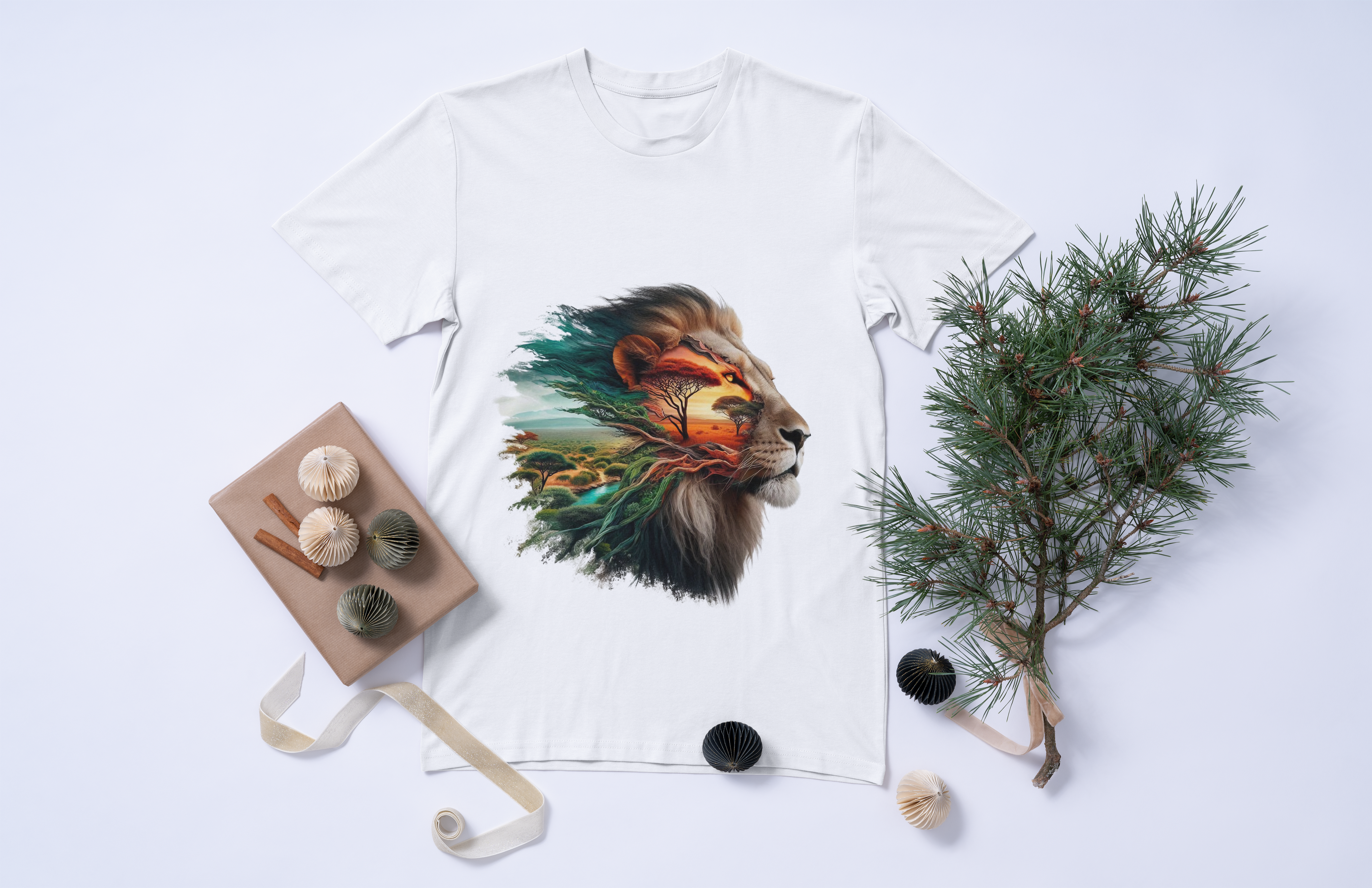 Lion Print T-shirt