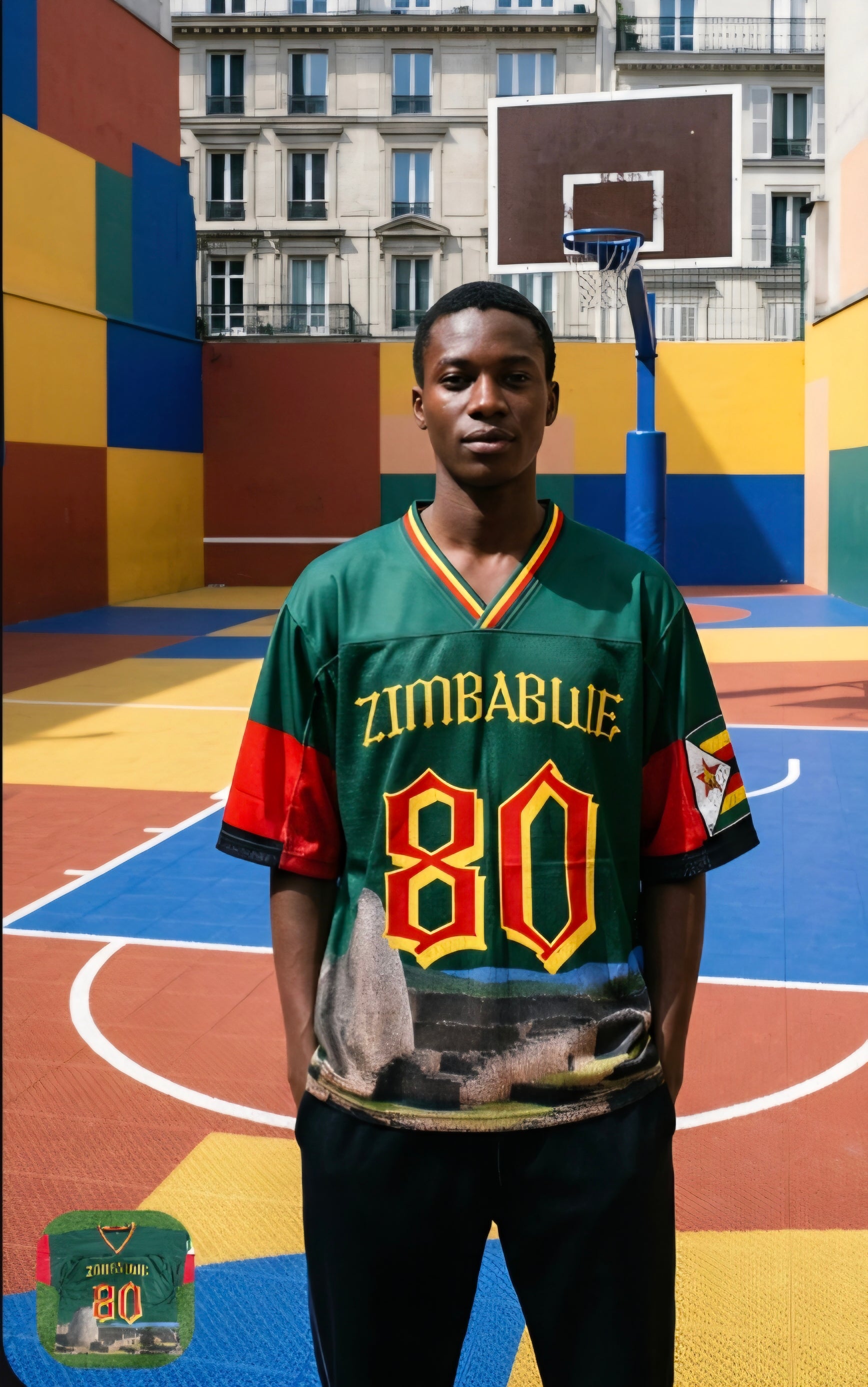 Zimbabwe Custom Jersey